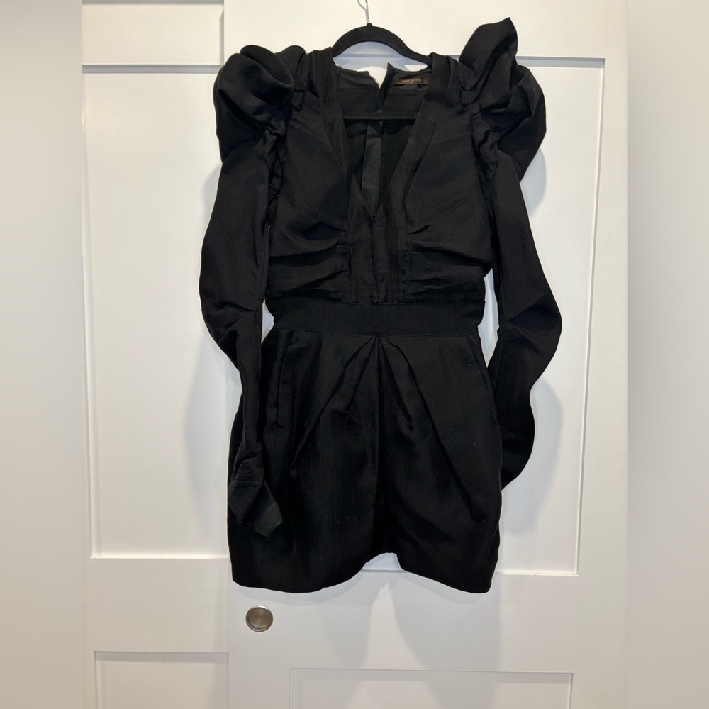 ****SOLD*** Louis Vuitton Fall 2009 Runway Black Dress with Pink Sash - Picture 11 of 11